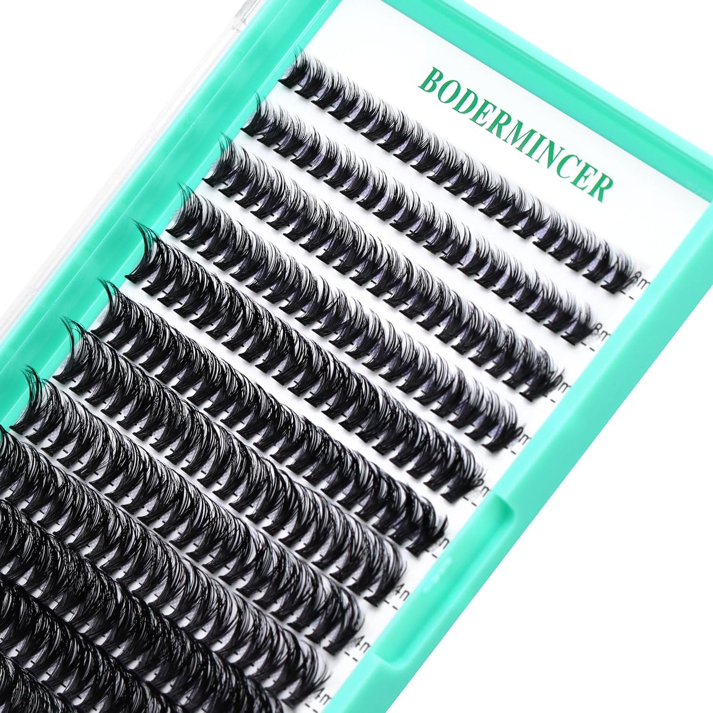 Bodemrincer 20 Root Thickness 0.07mm C Curl 8-10-12-14-16mm MIX 7D/10/12/20/30/40/50/60D 3D Individual Eyelashes Extension Soft Black Fake False Eye Lashes Tools (40D 8-10-12-14-16mm MIX)