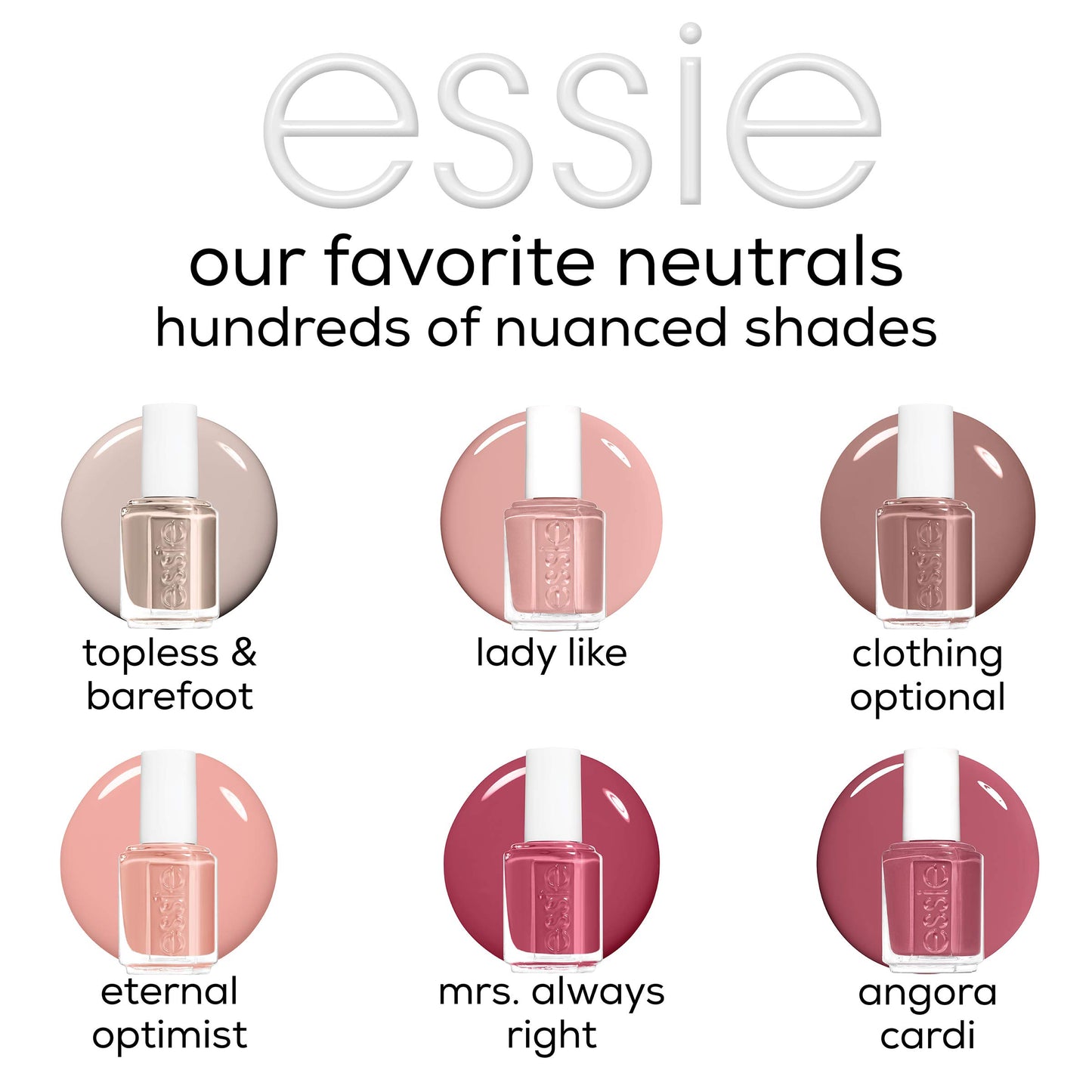 essie Nail Polish, Glossy Shine Finish, Truth Or Bare, 0.46 fl. oz.