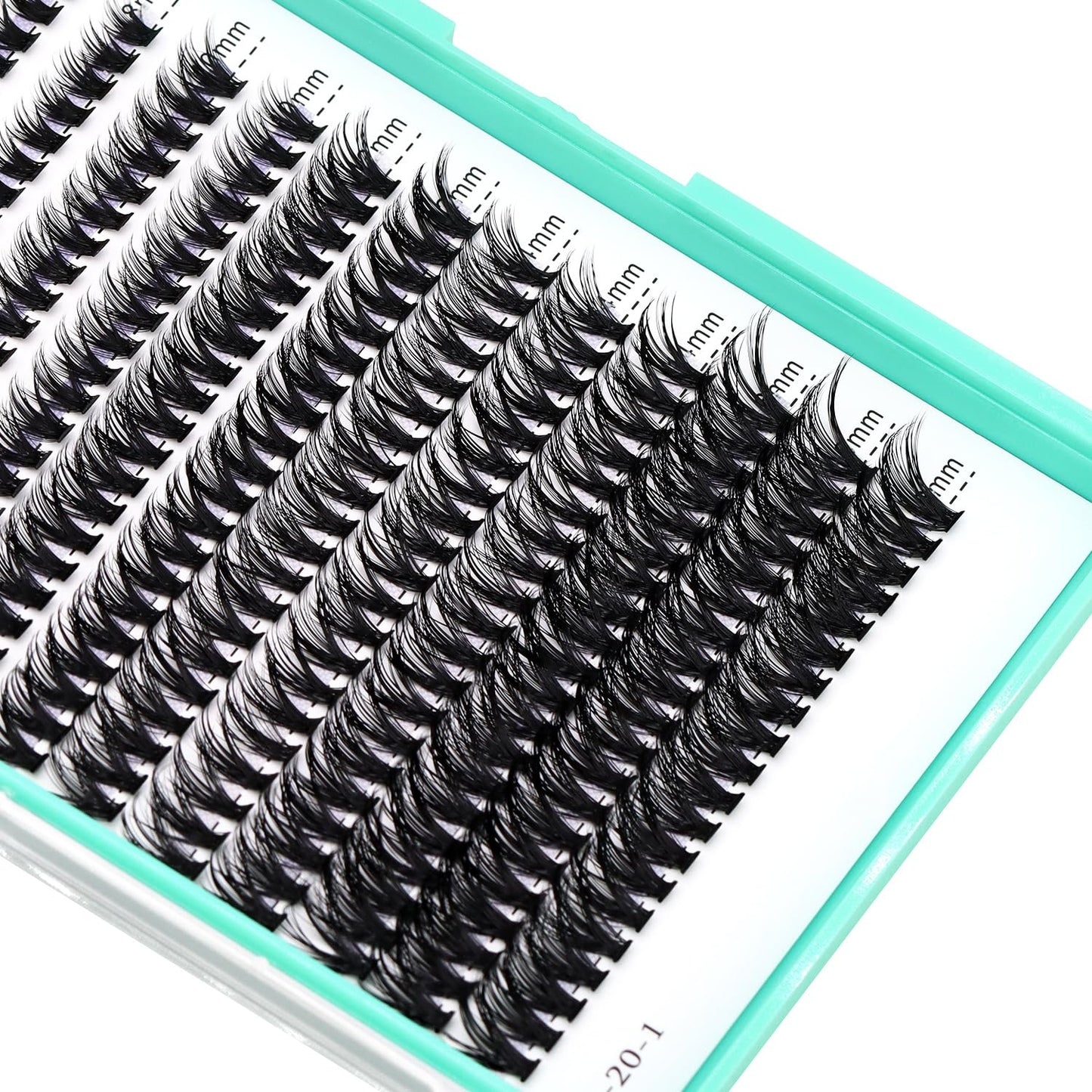 Bodemrincer 20 Root Thickness 0.07mm C Curl 8-10-12-14-16mm MIX 7D/10/12/20/30/40/50/60D 3D Individual Eyelashes Extension Soft Black Fake False Eye Lashes Tools (40D 8-10-12-14-16mm MIX)