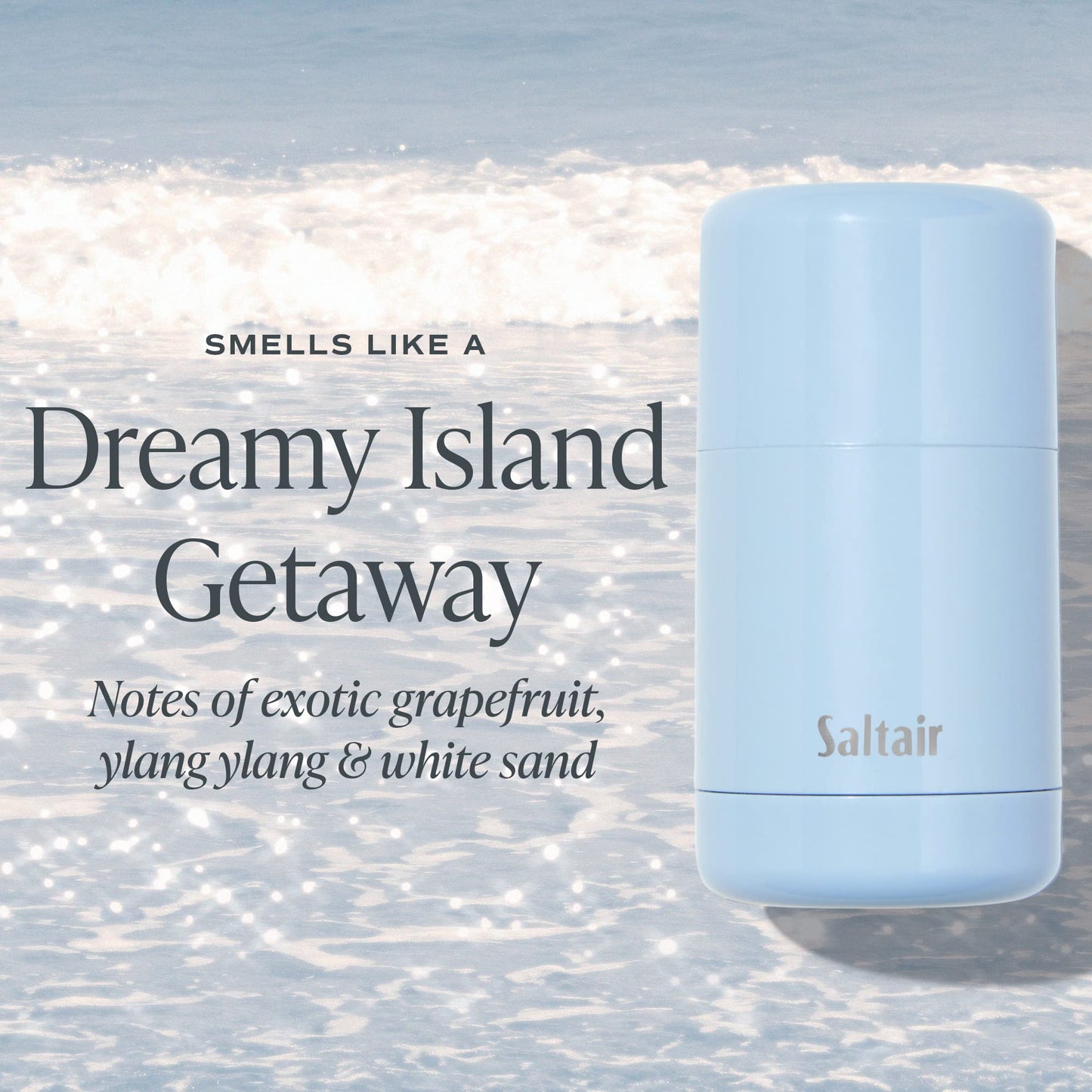 Saltair - Natural Deodorant - Made with Skincare Ingredients (Seascape)