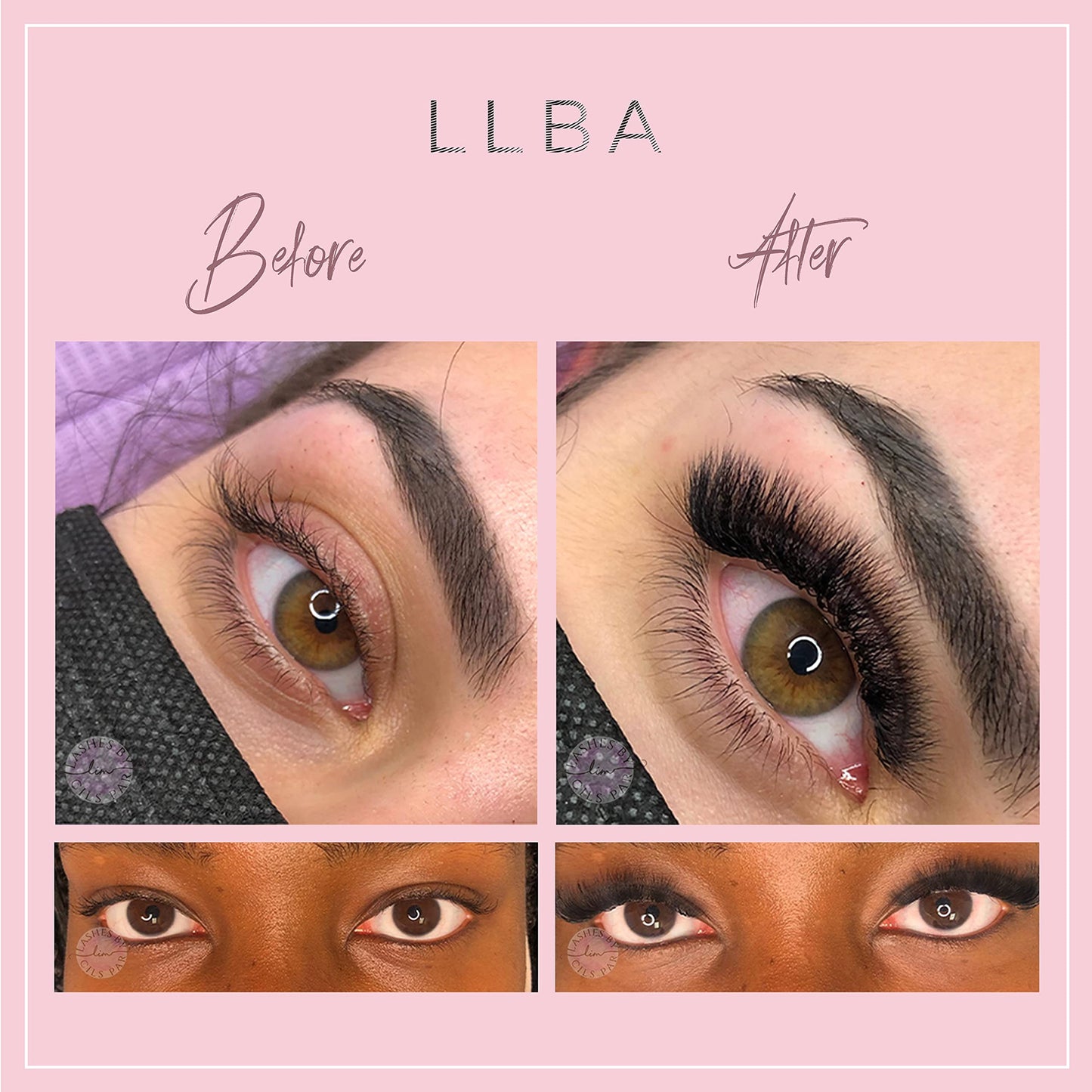 LLBA Promade Fans | Handmade Volume Eyelashes | Multi Selections From 3D To 16D | C CC D DD L M Curl | Thickness 0.03 ~ 0.1 mm | 8 - 20mm Length | Long Lasting | Easy Application (6D-0.05 D 12 mm)