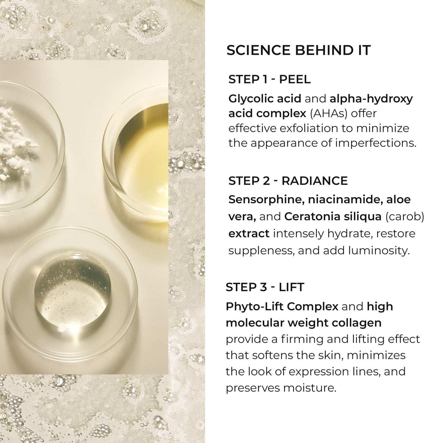 Natura Bissé Diamond Instant Glow | Anti-Aging Ampoule Trio | Lifts, Firms, Brightens & Illuminates | For all skin types, 3 ampoules x 1 treatment