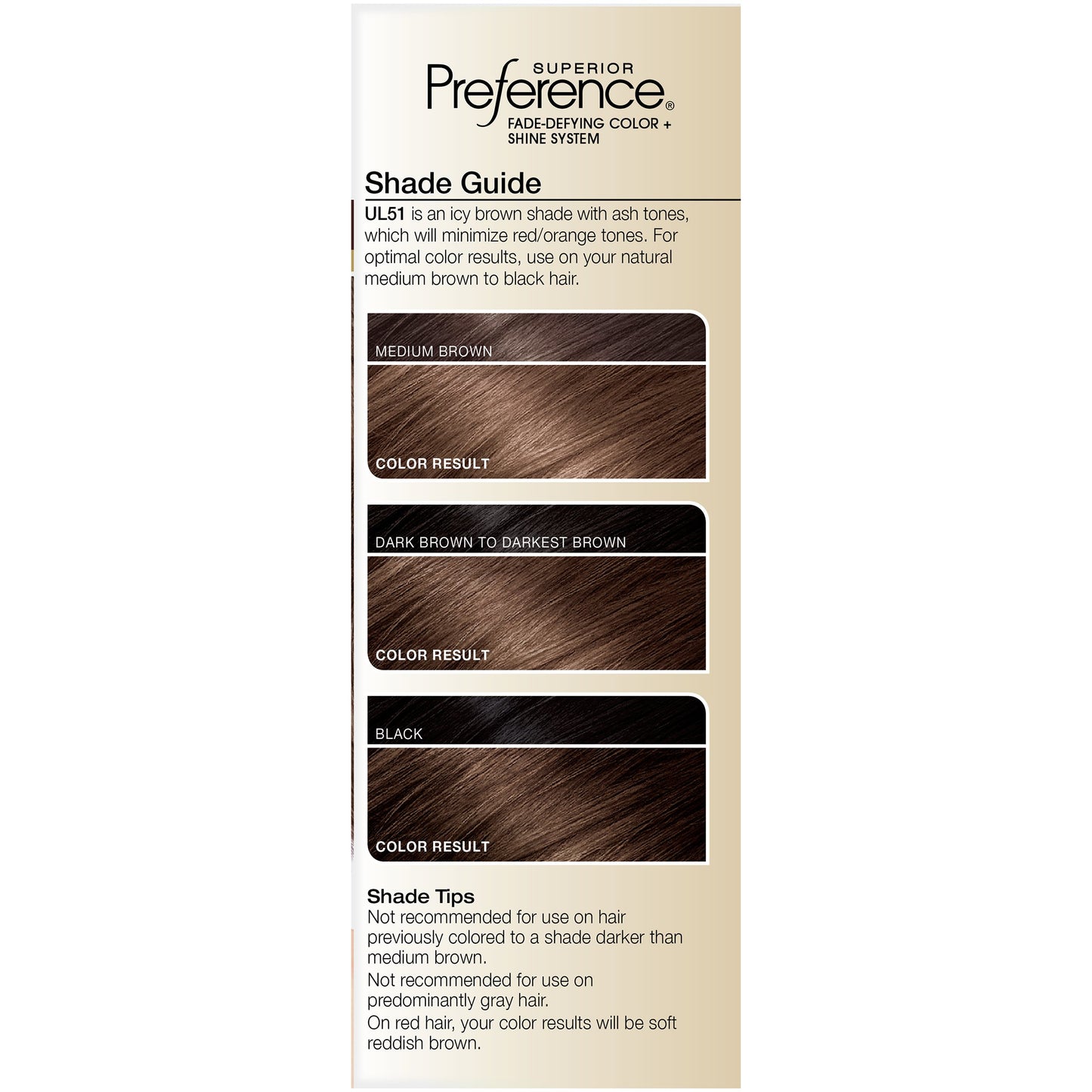 Preference Ultra Light Natural Brown