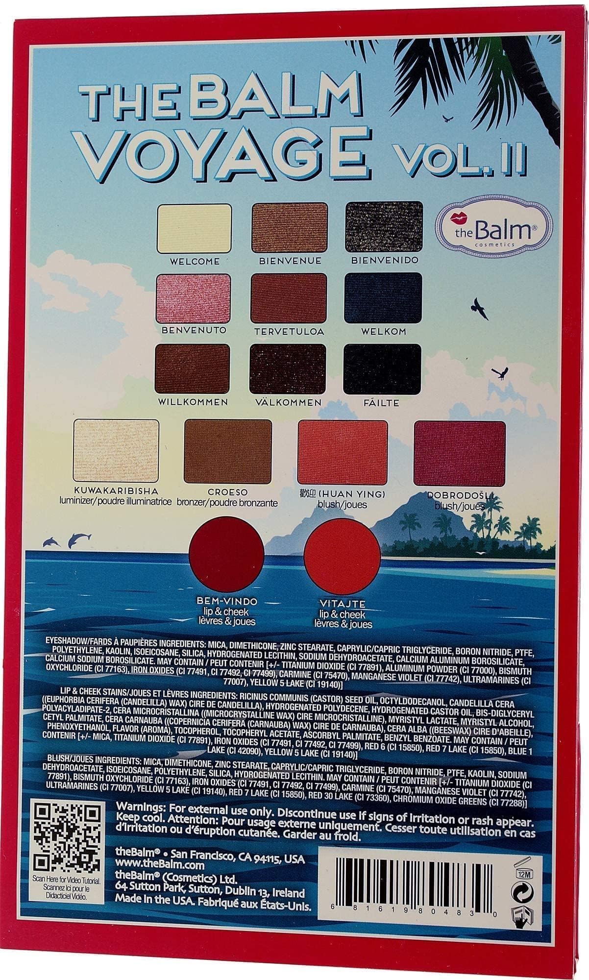 theBalm Balm Voyage 2 Palette