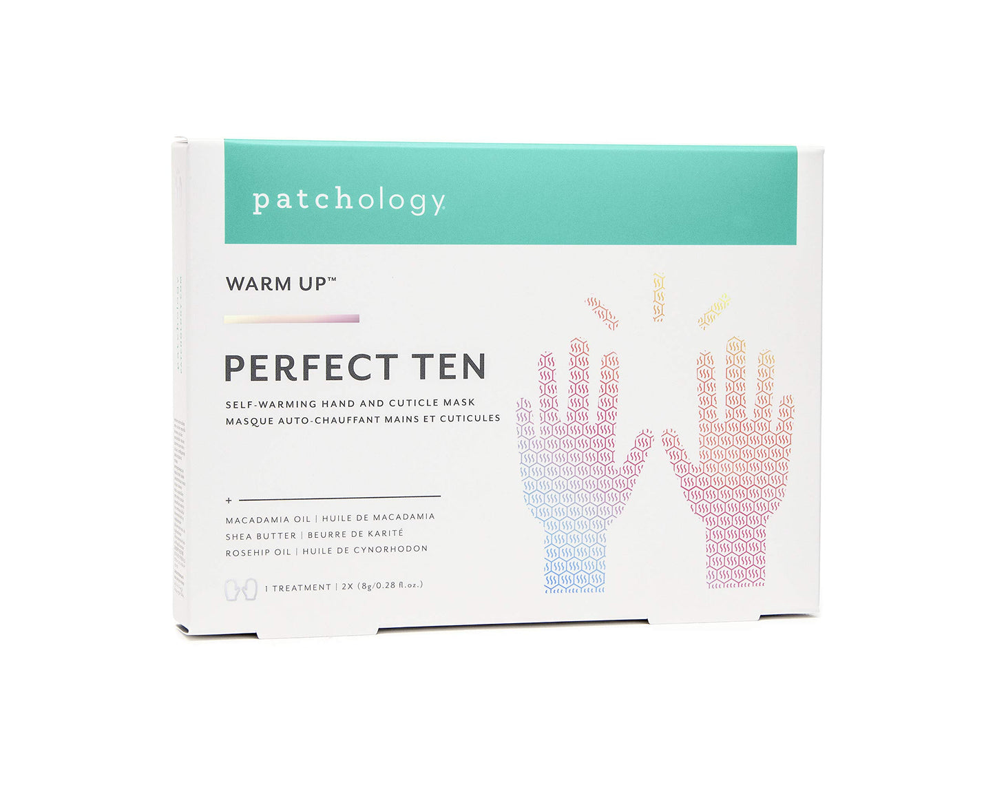 Patchology Bundle with Softening Foot Mask (1 Pack) and Self-Warming Hand Mask (1 Pack) — Foot and Heel Masks for Dry Cracked Feet — Hand and Cuticle Mask Treatment to Moisturize Dry Skin