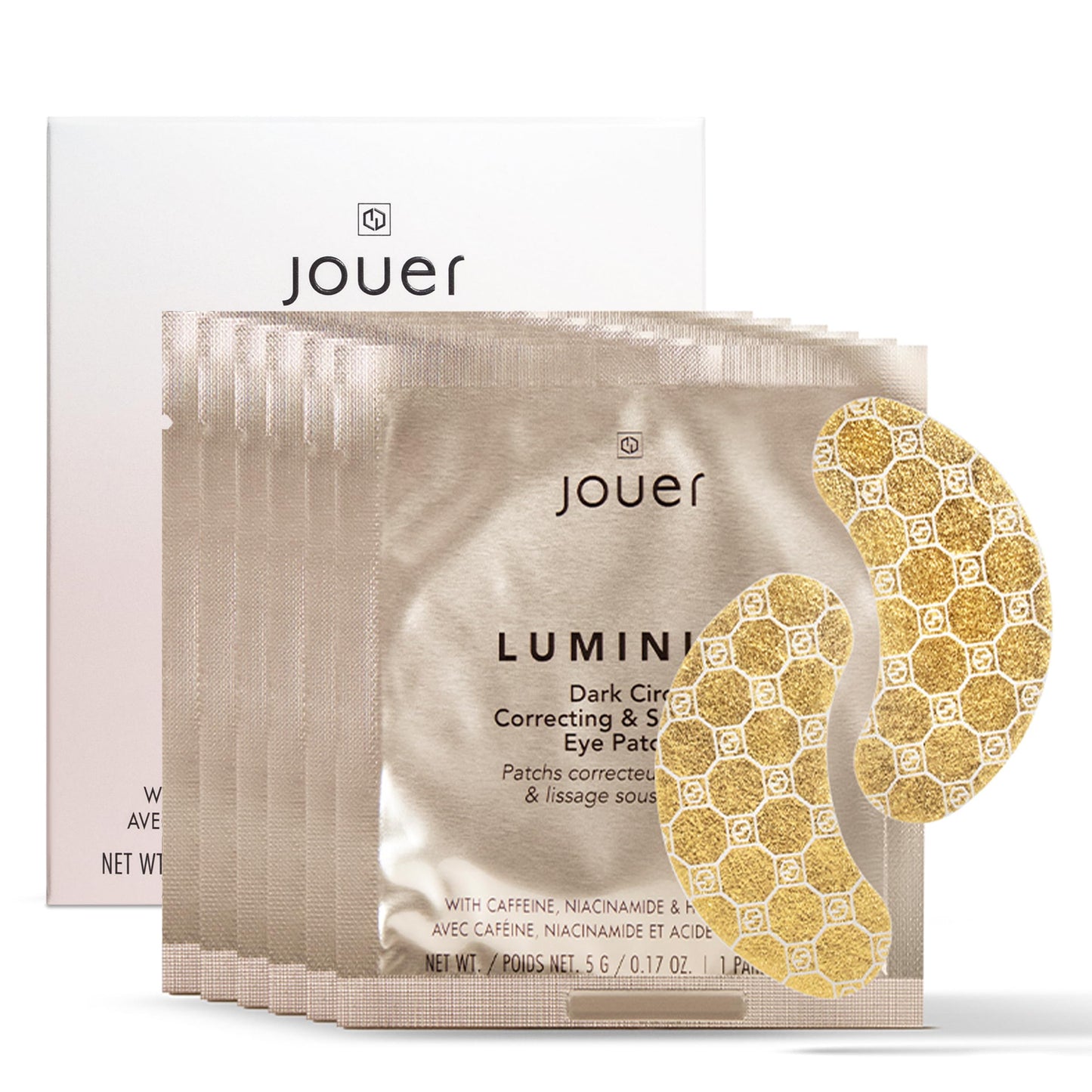 Jouer Hydrating Lip Oil & Luminize Eye Patches