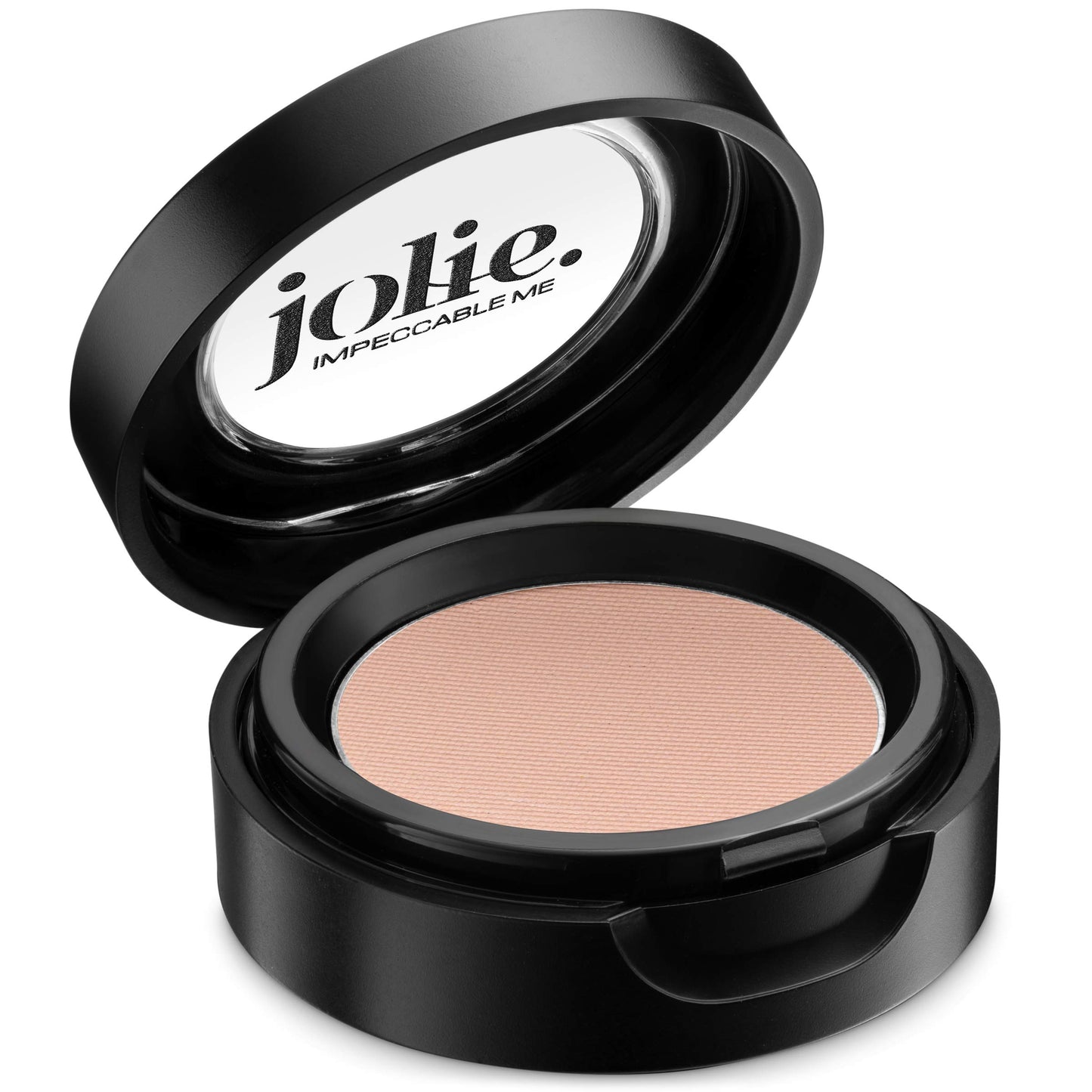 Jolie Cosmetics Powder Pressed Matte Eyeshadows - Cruelty Free, Vegan, Single Pan Eyeshadow 1.48g Base Neutrals (Peaches & Cream)