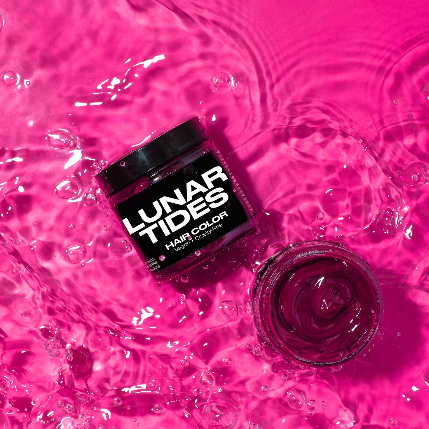 Lunar Tides Semi-Permanent Hair Color (43 colors) (Fuchsia Pink, 4 fl. oz.)