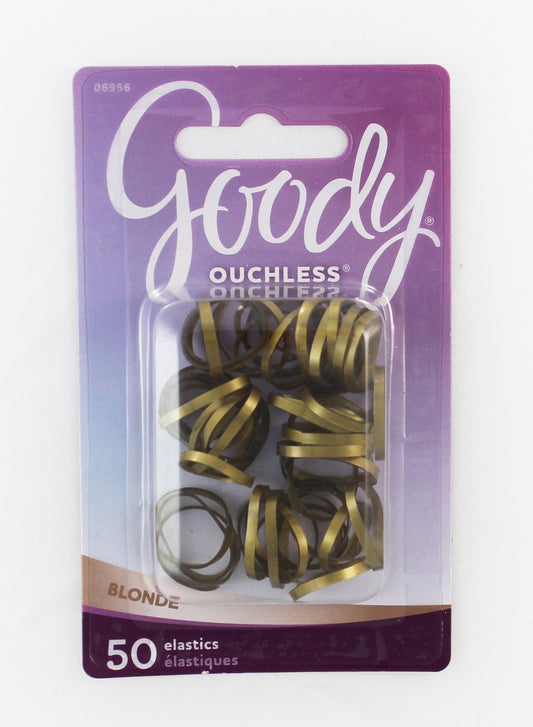 Goody WoMens Ouchless Latex Elastics, Blonde, 50 Count