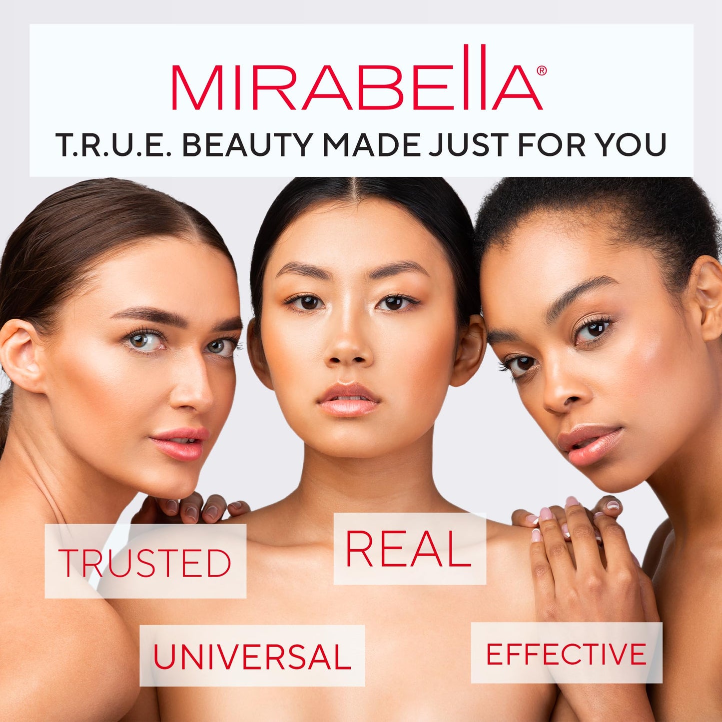 Mirabella Invincible For All Perfecting Under Eye Concealer Full Coverage - Hydrating Makeup Concealer for Dark Circles, Fine Lines & Wrinkles w/Hyaluronic Acid - Fair F60