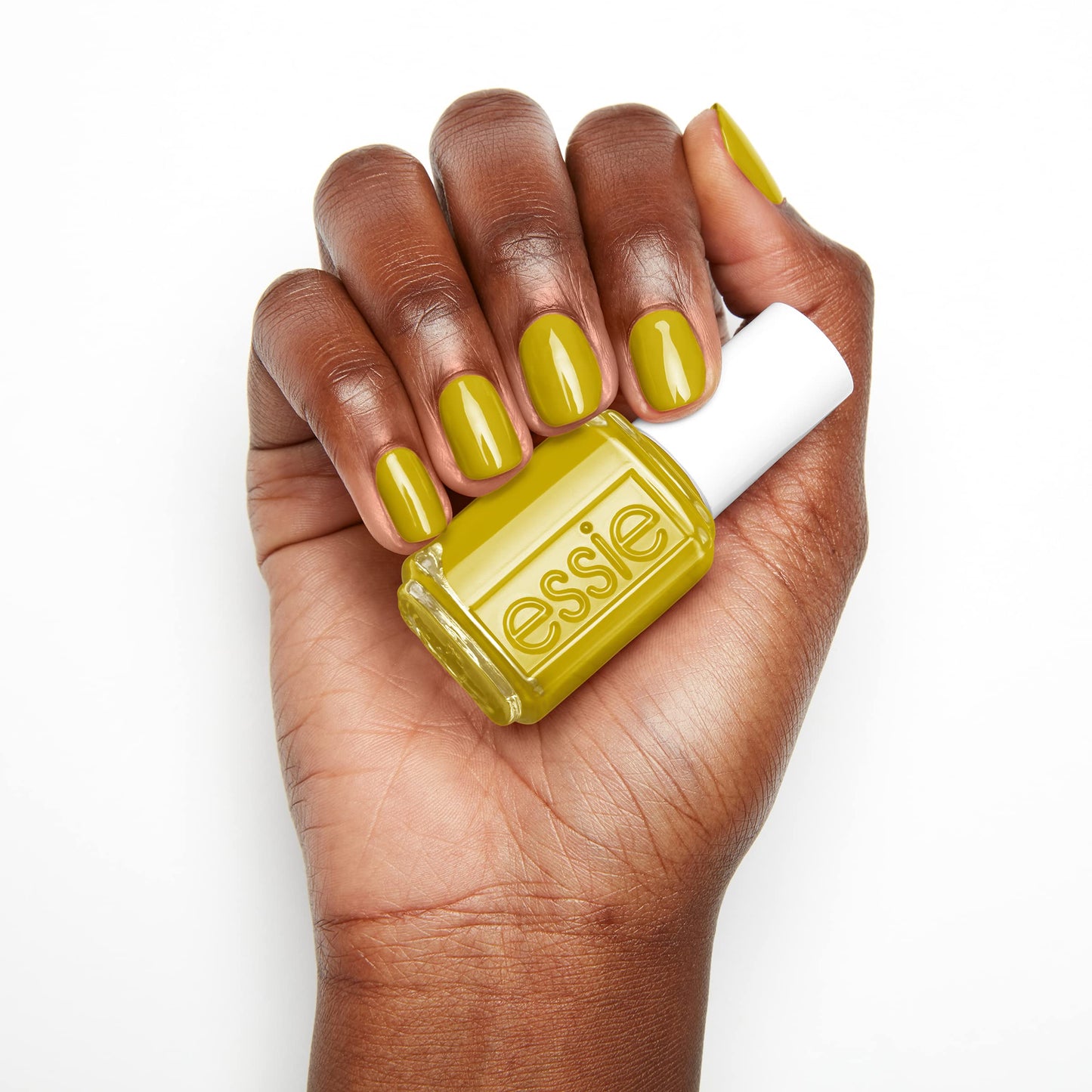 essie Nail Polish Limited Edition Fall 2021 Collection, Mid-Tone Yellow, My Happy Bass, 0.46 Ounce (Pack of 2)