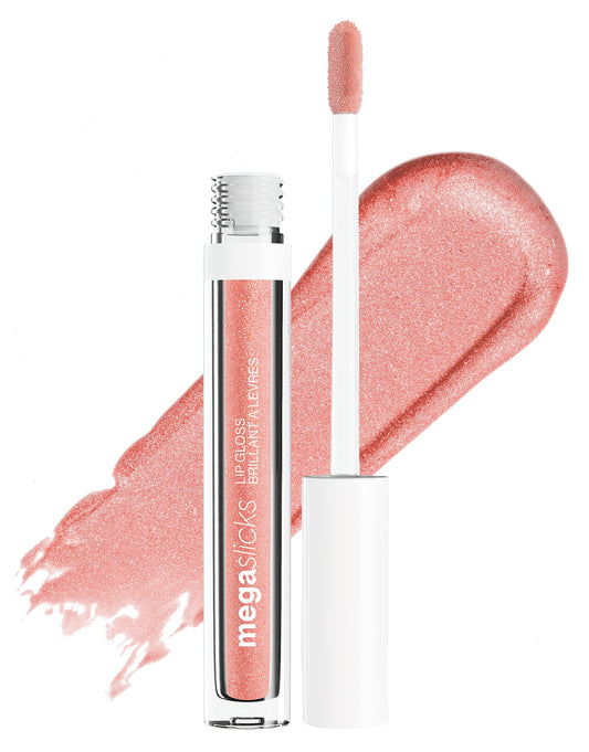 wet n wild Mega Slicks Lip Gloss | Long Lasting | Hyaluronic Acid | High Shine | Cherish