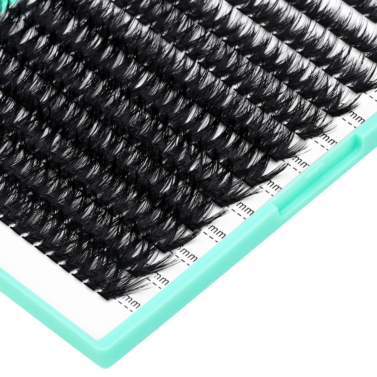 Bodermincer 20D/30D/40D/50D Cluster Large Tray 240pcs D Curl Individual Cluster Eyelashes False Eyelashes Extension Individual Eyelash Bunche Lash Cluster DIY at Home (80D-14-16-18-20mm MIX)