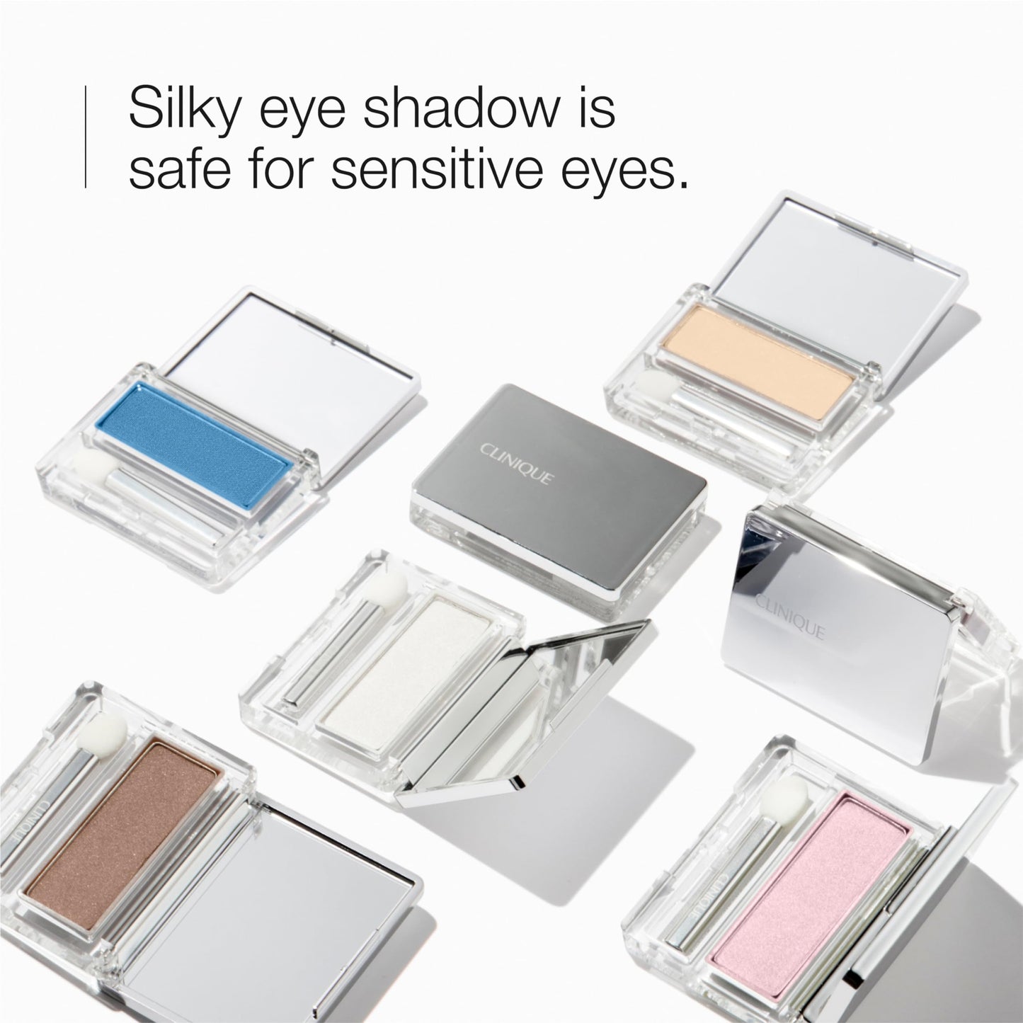 Clinique All About Shadow Single Eye Shadow Makeup | Safe For Sensitive Eyes, Lagoon