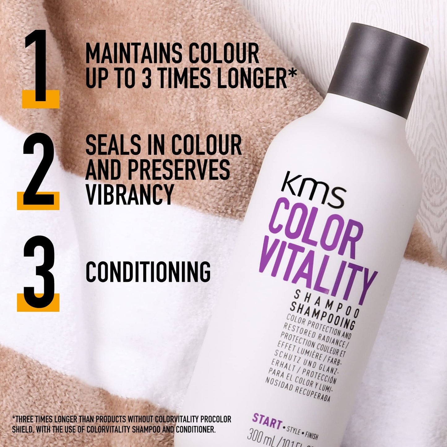 KMS COLORVITALITY Shampoo & Conditioner for Vibrant Color Duo