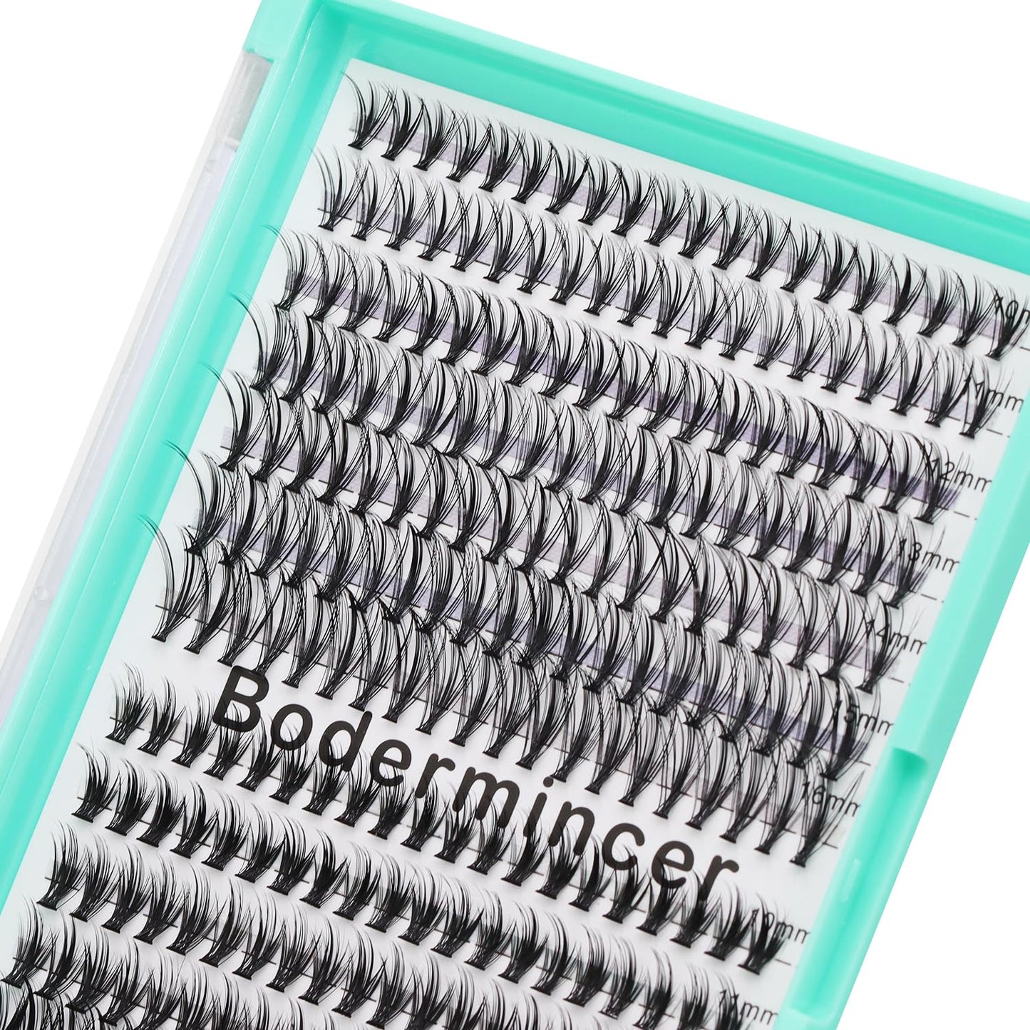 Bodermincer 10D+20D/20D+40D/40D+50D Mixed Lash Kits Cluster Eyelashes Lash Kit With Bond and Seal,Lash Remover,Lash Tweezers D Curl Individual Cluster (Lash Kit 20D+40D 10-11-12-13-14-15-16mm Mixed)