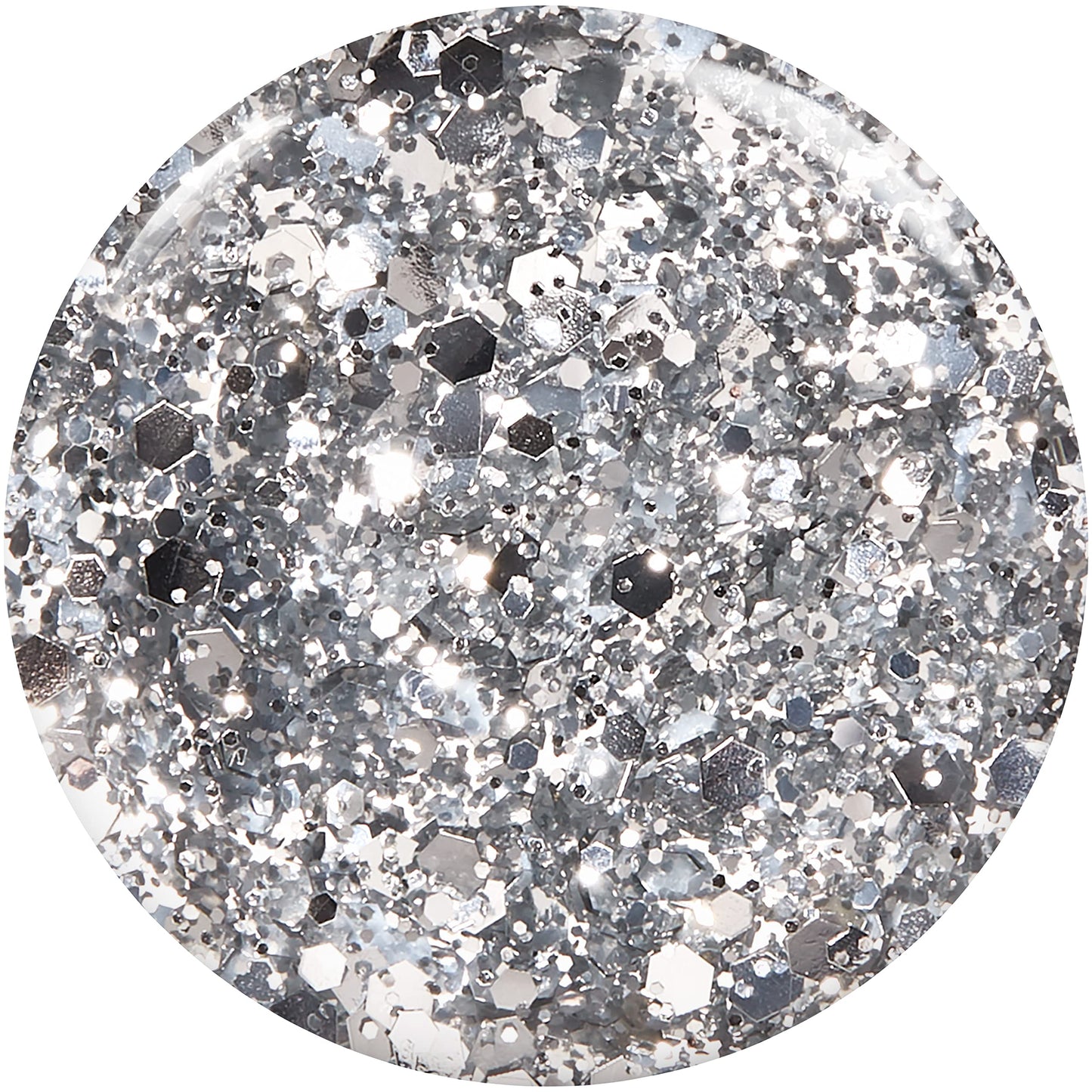 essie Nail Polish, Glossy Shine Silver Glitter, Set in Stones, 0.46 Fl Oz (Pack of 2)